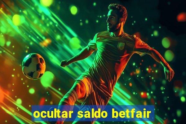 ocultar saldo betfair